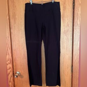 Apt. 9 Black, boot cut dress pants, size L